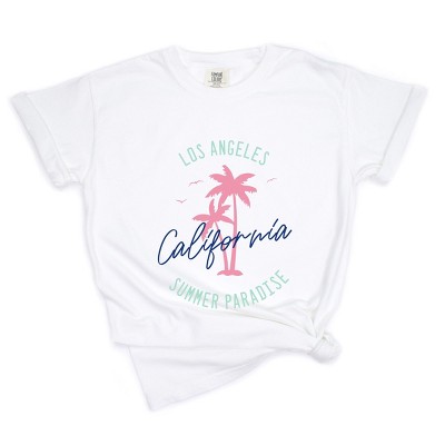 Simply Sage Market LA Paradise Garment Dyed Tee - XL - White