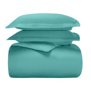 Cotton Blend 600 Thread Count Duvet Cover Set by Blue Nile Mills - 1 of 4