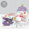 Big Dot of Happiness Easter Gnomes - Treat Box Party Favors - Spring Bunny Party Goodie Gable Boxes - Set of 12 - 3 of 4