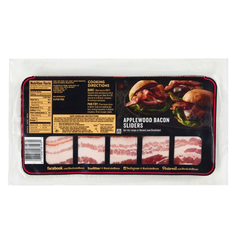 Hormel Black Label Applewood Smoked Thick Cut Bacon - 12oz, 6 of 12