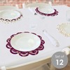 Big Dot of Happiness Elegant Thankful for Friends - Friendsgiving Thanksgiving Party Round Table Decorations - Paper Chargers - Place Setting For 12 - 2 of 4