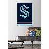 Trends International NHL Seattle Kraken - Logo 21 Unframed Wall Poster Prints - 2 of 4