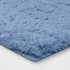 4'x5'6" Solid Shag Accent Rug - Room Essentials - 3 of 4