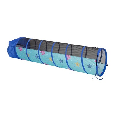 Sea Buddies Blue and Black Play Tunnel for Kids