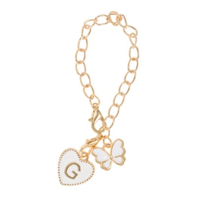 Unique Bargains Butterfly Heart Cup Chain Charm Water Cup Pendant 1 Pc