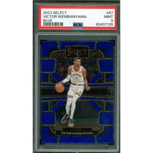 Victor Wembanyama Rookie Card 2023-24 Select Blue #87 PSA 9 - 1 of 2
