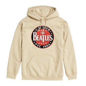Men's - The Beatles - 1964 USA Tour Graphic Fleece Pullover Hoodie - 1 of 4