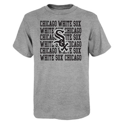 MLB Chicago White Sox Boys' White Pinstripe Pullover Jersey - XS