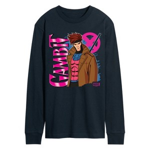 Men's - Marvel - X-Men Gabmit With Logo Long Sleeve Graphic T-Shirt - 1 of 4