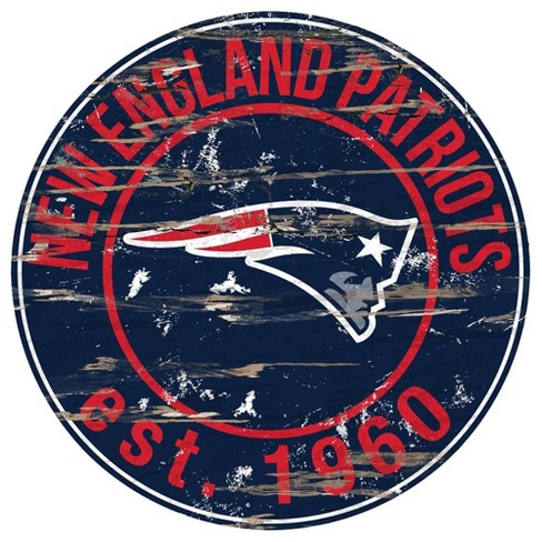 Nfl New England Patriots Established 12' Circular Sign : Target