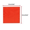 INSPIRE CHIC Men's Wedding Party Solid Color Self-Folded Pocket Squares - 3 of 4