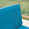 Perla 5pc Acacia Wood Chat Set: Weather-Resistant, Modular Sofa & Coffee Table - Christopher Knight Home - 4 of 4
