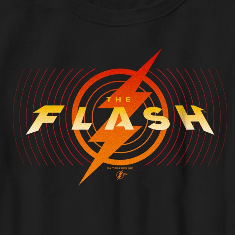 Boy's The Flash Animated Yellow Logo T-Shirt, 2 of 6
