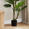 TopComfy Artificial Trees 61in Tall Artificial Monstera Tree Medium Fake Monstera Tree Indoor Monstera Tree for Dining Room, Green, 27.5"*24.75"*61" - 4 of 4