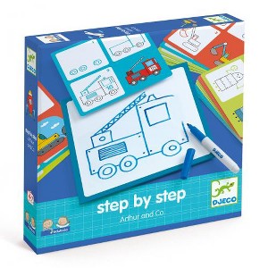 DJECO Eduludo Step By Step Drawing Kit - Arthur & Co., Creative Learning for Kids Ages 3-6 - 1 of 3
