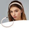 Unique Bargains Women's Faux Crystal Headband 0.59" Wide 1Pc - 2 of 4