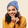 Dalix Mushroom Frog Embroidered Beanie Hat Cotton Cute Winter Fall Cap Womens - 3 of 4