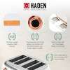 Haden Heritage 4 Slice Wide Slot Stainless Steel Toaster Bundled with 1.7 Liter Stainless Steel Electric Water Kettle, Ivory & Copper - 3 of 4