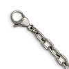Black Bow Jewelry Stainless Steel Fleur De Lis Adjustable Anklet And Bracelet, 7-10 Inch - 3 of 4