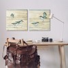 Stupell Industries Sandpipers Abstract Water Shoreline, 24" x 24" - 2 of 4