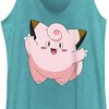 Women's Pokemon Clefairy Large Portrait Racerback Tank Top - 2 of 4