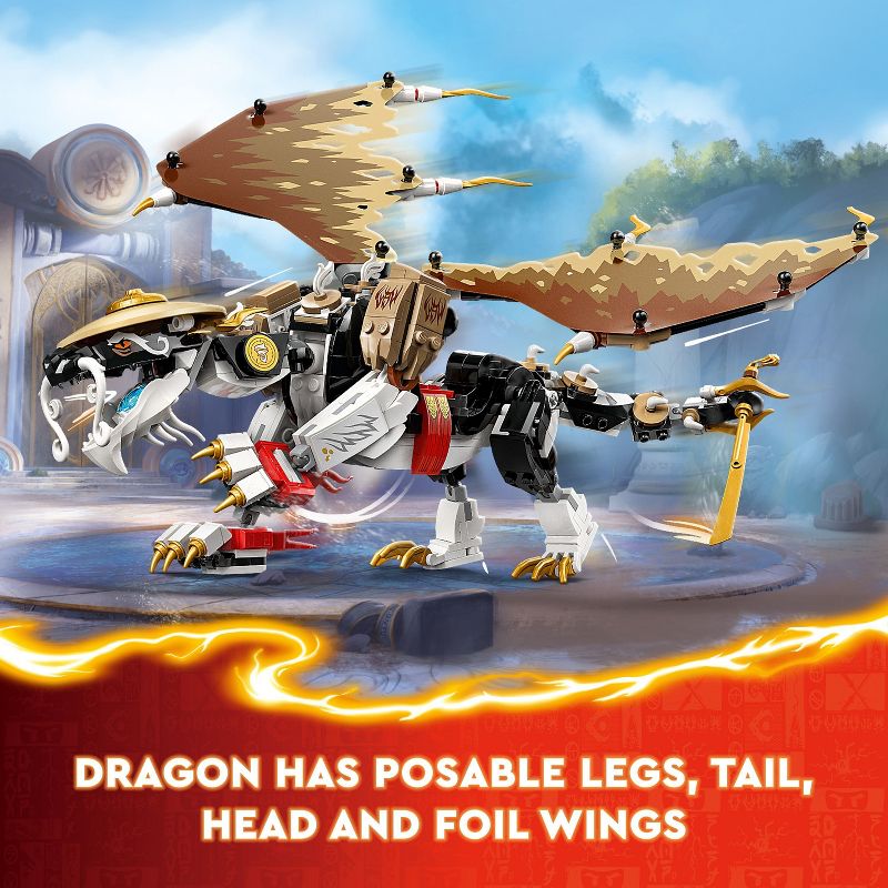 LEGO NINJAGO Egalt the Master Dragon Hero Toy 71809, 4 of 9