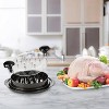 Attop Chicken Chopper, Large Chicken Breast Chopper Tool with 7-Inch Jaws - Cleaning Brush Silicone Pad, Dishwasher Safe, Non-Slip, BPA Free, Black - 2 of 4