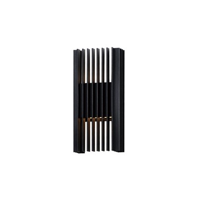 ET2 Lighting Rampart 2 - Light Wall Light in  Black