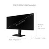 ViewSonic 21:9 WQHD VG3448 34" Ergonomic Monitor, HDMI, DP, USB (Renewed) - 4 of 4