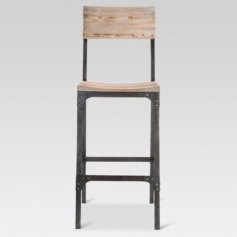 Franklin 29 Barstool Steel Natural Threshold