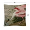 John James Audubon  16 x 16 Decorative Throw Pillow by Trademark Fine Art - 4 of 4