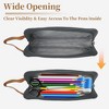Unique Bargains Pencil Case Cotton Style with Large Capacity for Office Supplies 1 Pc - 4 of 4