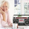 Riptunes Radio Cassette Stereo Boombox With Bluetooth Audio - Black - 4 of 4