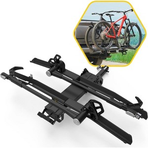 Saris MHS Modular UNO Hitch Bike Rack for 2 Bikes – Foldable Car Bike ...
