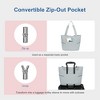 Hynes Eagle Travel Tote Bag for Women-Light Green - 2 of 4