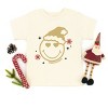 SmileyWorld Christmas Heart Eyes - Toddler Short Sleeve Graphic T-Shirt - 3 of 4