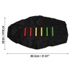 Unique Bargains Motorcycle Pit Dirt Bike Faux Leather Soft Seat Cover Multicolor 1 Pc - 3 of 4