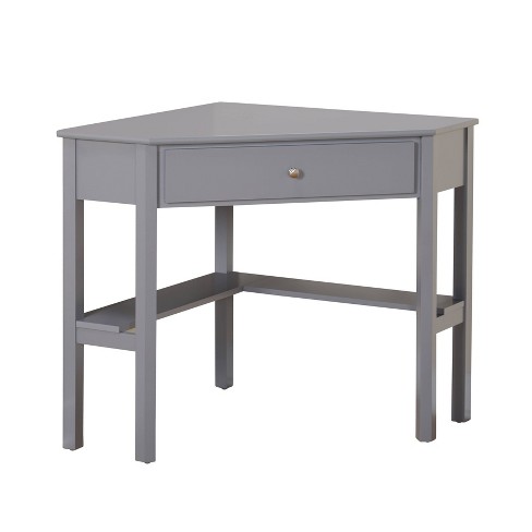 Corner on sale desk gray