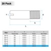 Unique Bargains 304 Stainless Steel Durable Multipurpose Precision Structure Mechanical Fasteners - 3 of 4