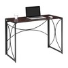 Breighton Home Nova Folding Desk in Espresso/Black - 3 of 4