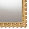 Baxton Studio Vadim Antique Gold Wood Accent Mirror with Seashell Border - 4 of 4
