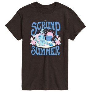 Men's - Lilo and Stitch - Scrump Summer Short Sleeve Graphic T-Shirt - 1 of 3