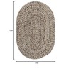 Colonial Mills Carrington Tweed - Brown 6x9 - 3 of 3