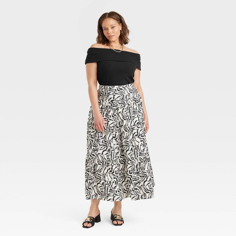 Women's Taffeta Maxi Skirt - A New Day™, 5 of 13