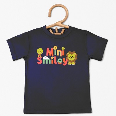 The Juniper Shop Mini Smiley Icons Lion Toddler Short Sleeve Tee