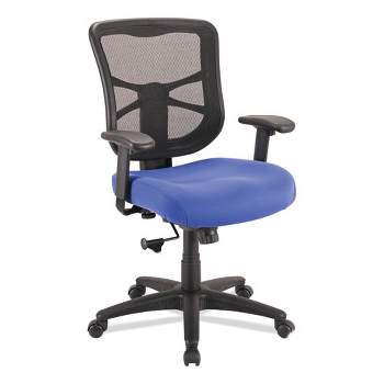 Alera Alera Elusion Series Mesh Mid-Back Swivel/Tilt Chair, Supports Up to 275 lb, 17.9" to 21.8" Seat Height, Navy Seat