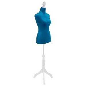 BestMassage Female Mannequin Body Dress Form Torso Female Manikin with Wooden Tripod Stand - 1 of 4