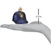 Old World Christmas Blown Glass Ornament for Christmas Tree, Milwaukee Brewers Cap - 3 of 3