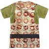 Men's Star Trek Gorn Costume (Front Back Print) Short Sleeve Costume T-Shirt - 3 of 4