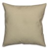 Creative Products Grateful Hearts Gather Here in Beige 18 x 18 Spun Poly Pillow - 2 of 3